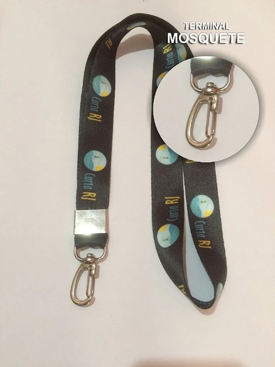 Cordão para crachá para empresas